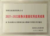 广联达助力深圳交易集团荣获中国大数据产业创新大会样板工程奖！